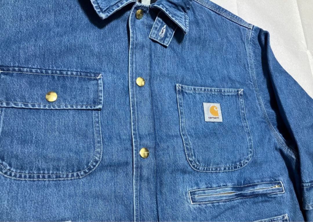 新品 Carhartt INVINCIBLE DENIM CHORE COAT