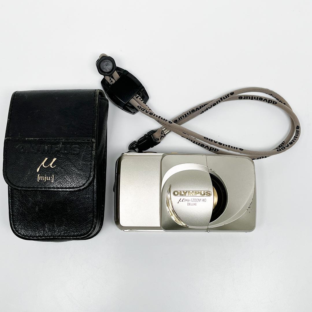 オリンパス OLYMPUS μ ZOOM140 DELUXE フィルムカメラ