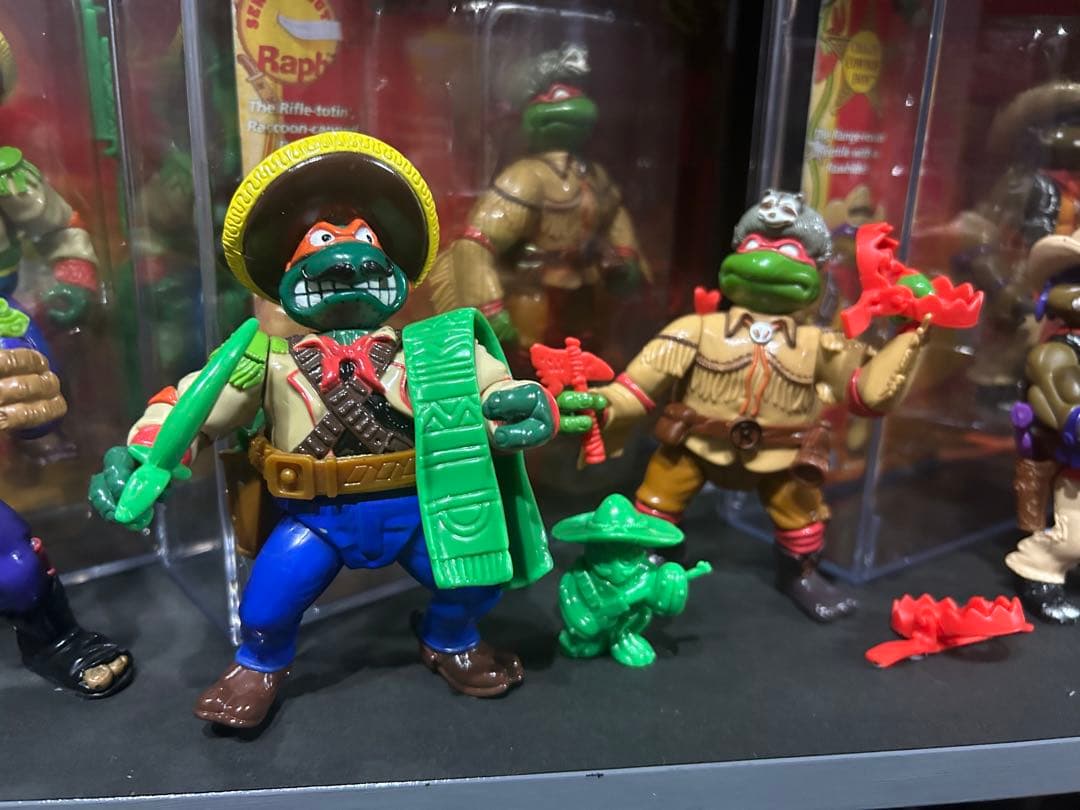 【欠品なし】ミュータントタートルズ フィギュア 4体セット レア　LOOSE
