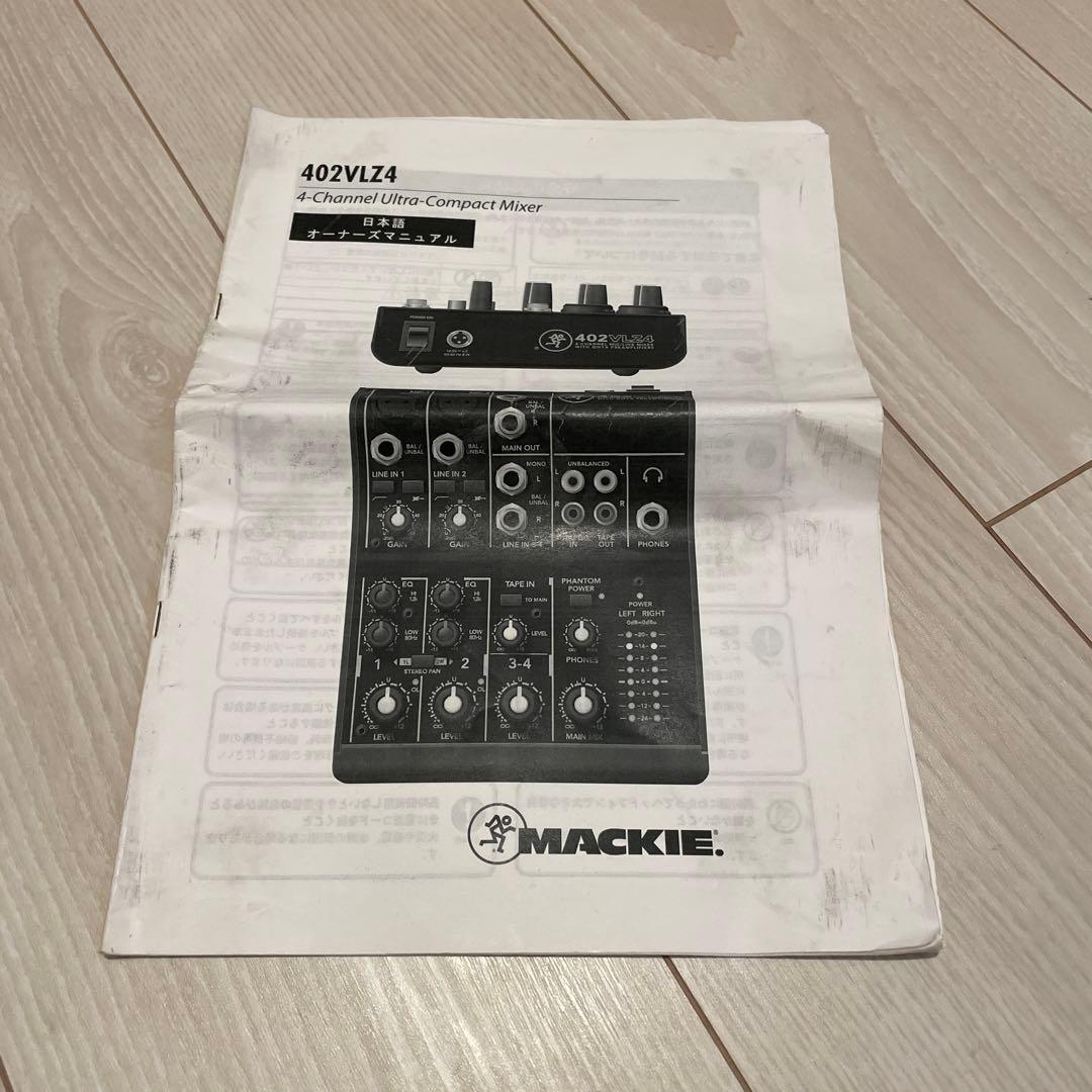 MACKIE 402VLZ4 アナログミキサー