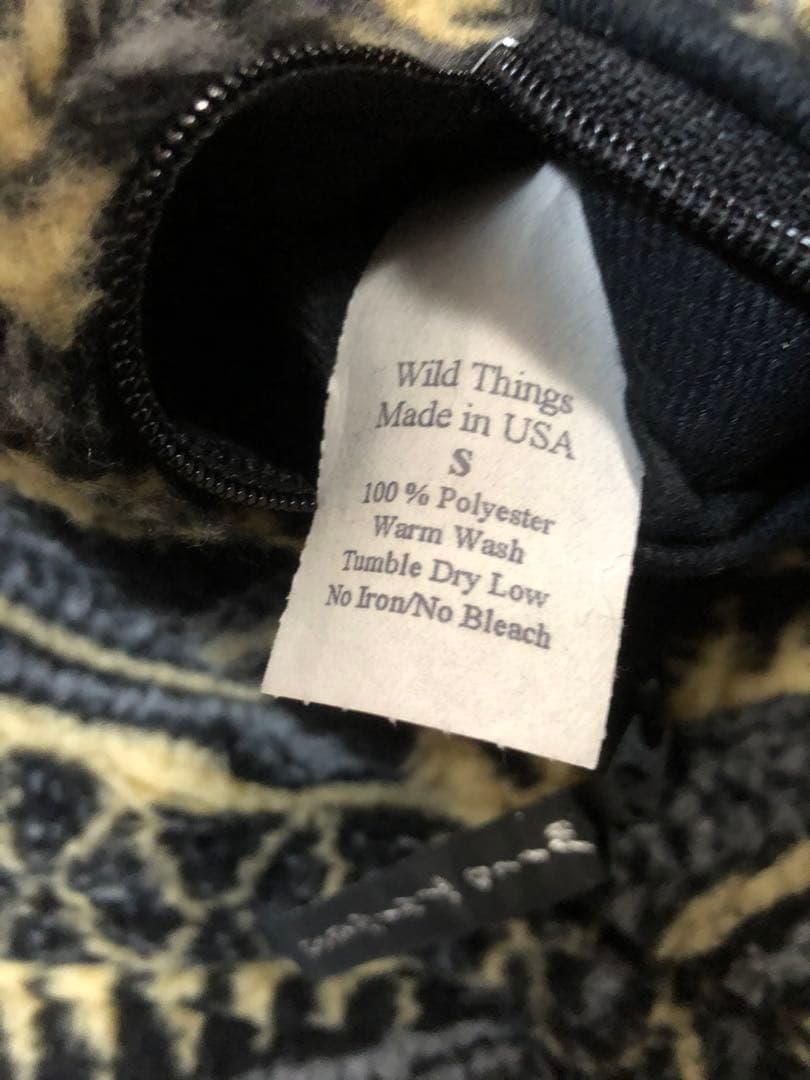 ワイルドシングス フリース ベスト未使用品 MADE in USA製 ☆