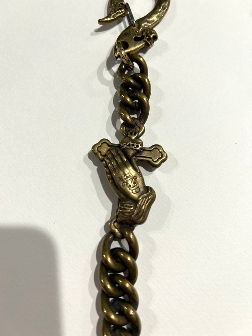 真鍮製ウォレットチェーン