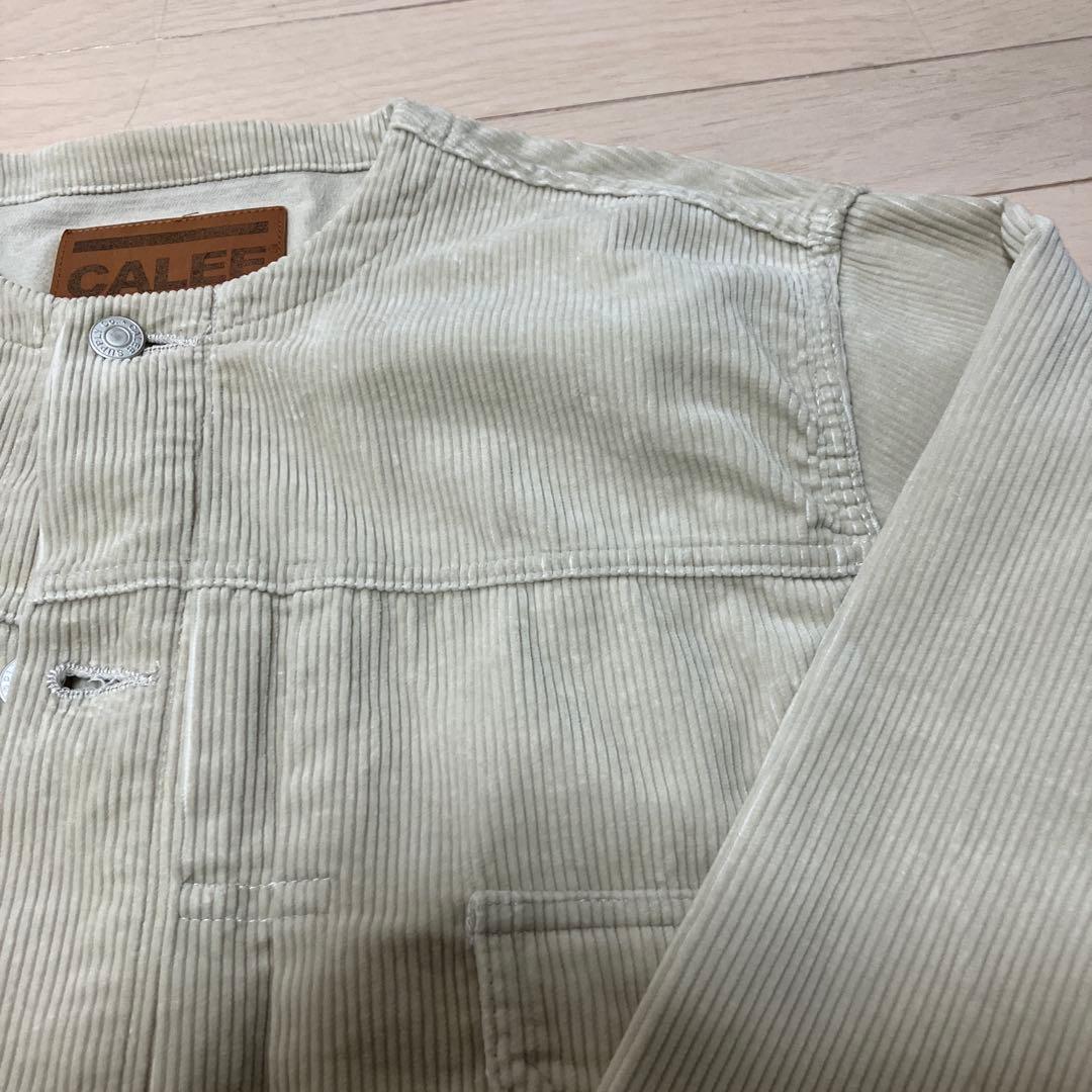 calee キャリー　ノーカラージャケット