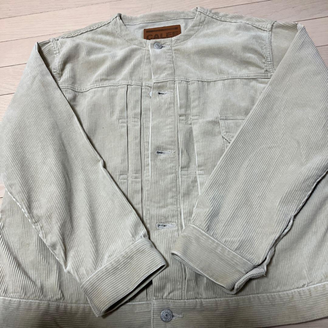 calee キャリー　ノーカラージャケット