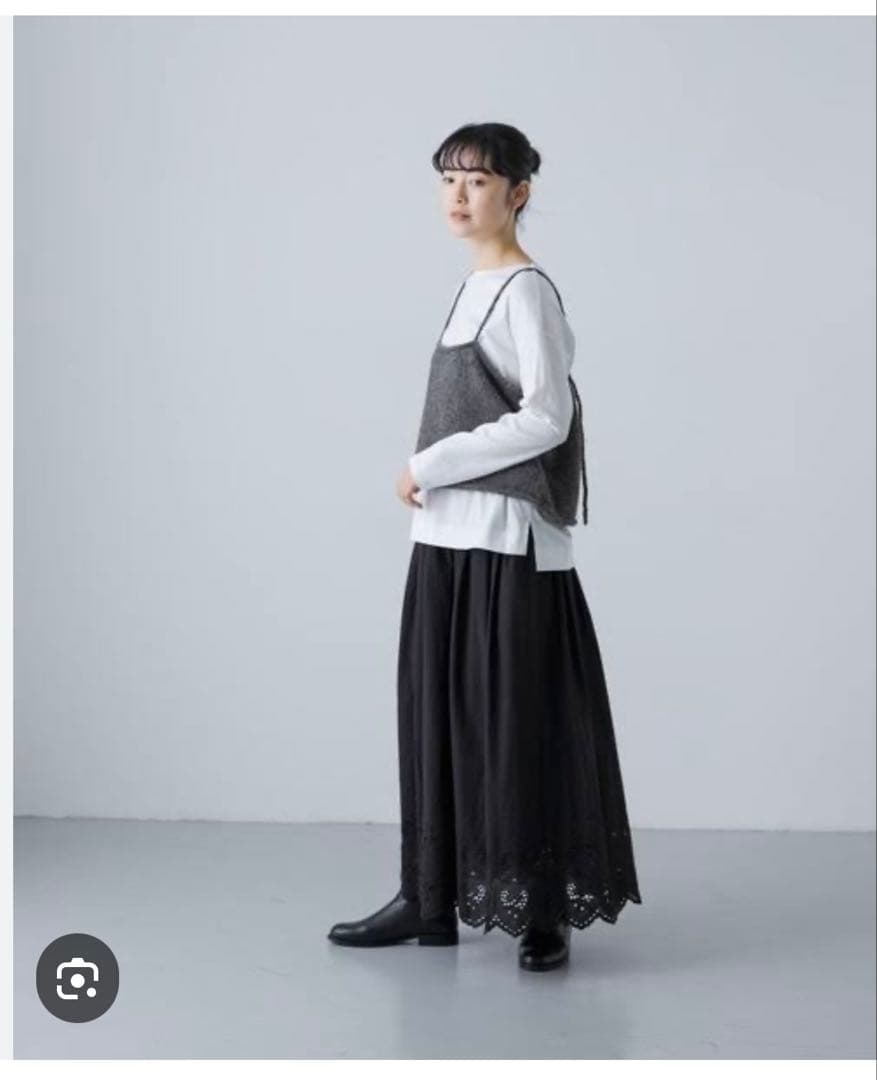 かぐれ　ニットキャミソール