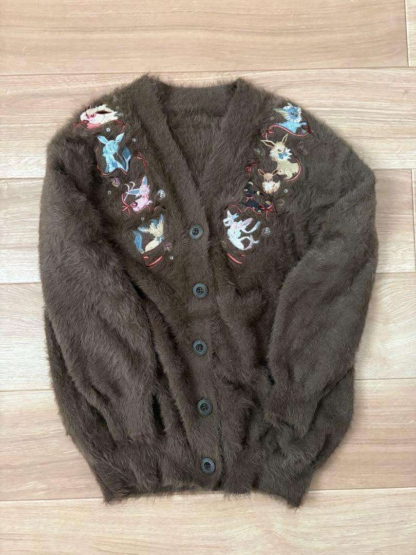 ポケモン　ポケットモンスター　イーブイ　コレクション　カーディガン