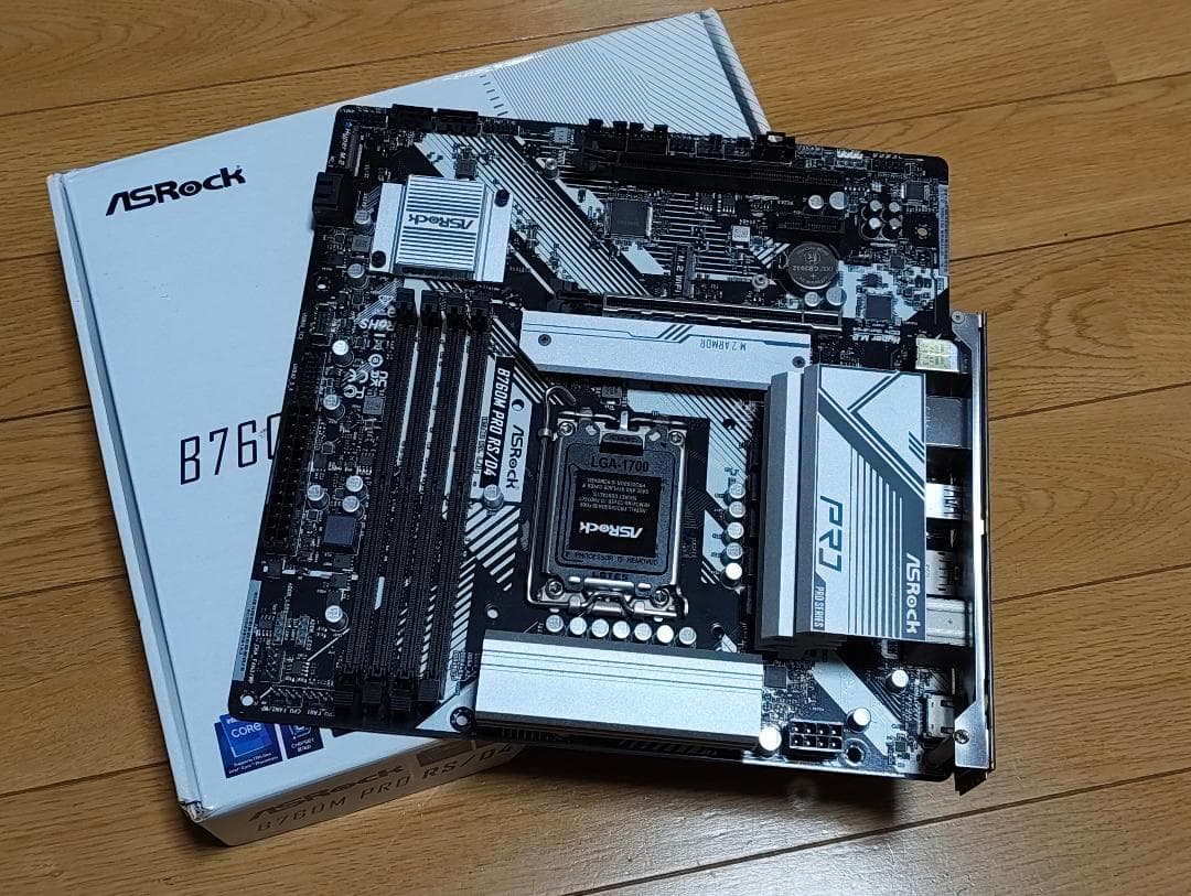ASRock B760M PRO RS/D4 マザーボード　おまけ付き