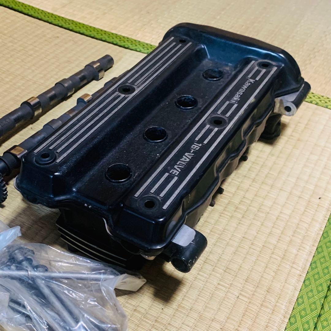 KAWASAKI GPZ900R シリンダーヘッド へッドカバー カムシャフト