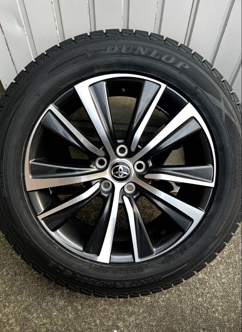 mi DUNLOP スタッドレスタイヤ 18インチ ホイールセット