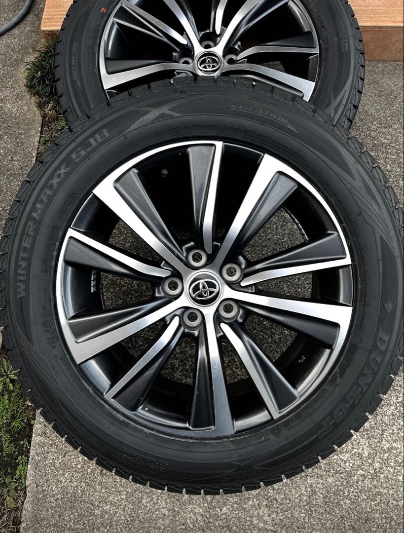 mi DUNLOP スタッドレスタイヤ 18インチ ホイールセット