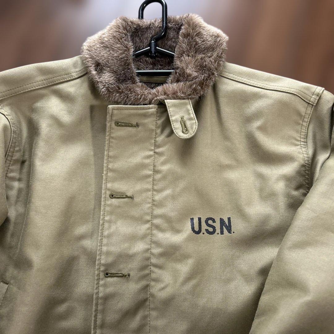 HOUSTON N-1　デッキジャケット　40サイズ 日本製