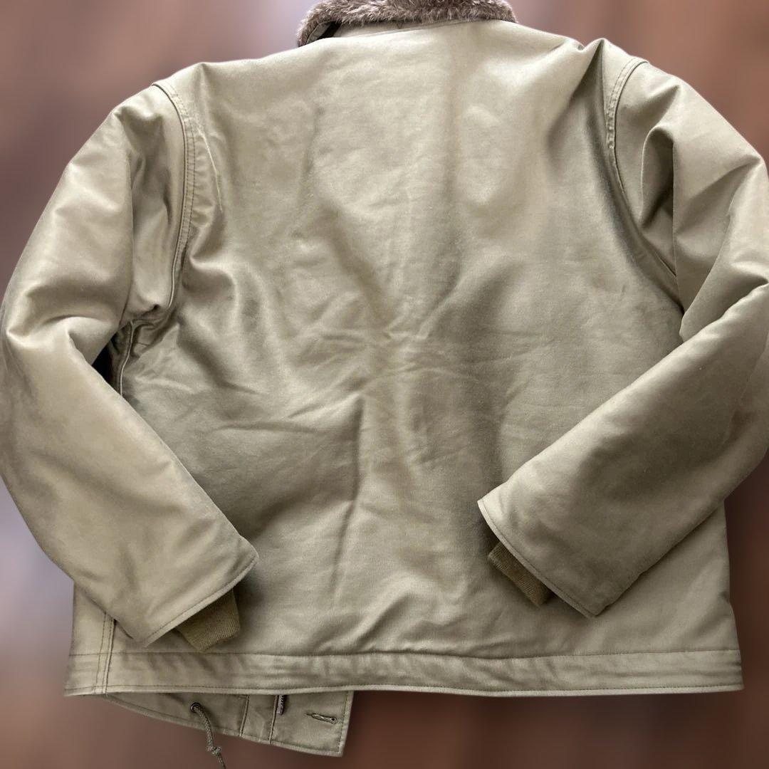 HOUSTON N-1　デッキジャケット　40サイズ 日本製