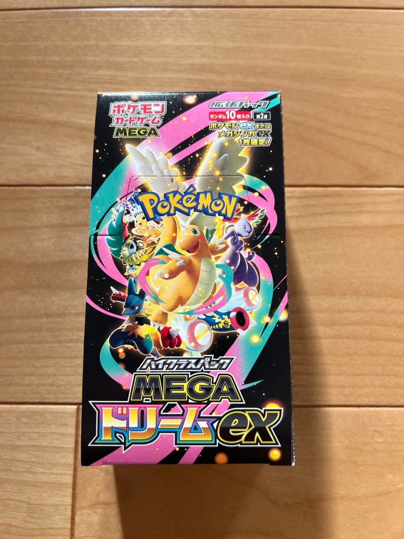 ポケモンカード　MEGAドリームex 1box シュリンクなし