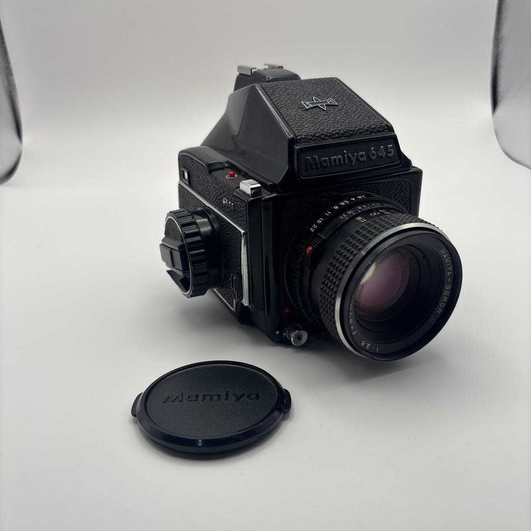 フィルムカメラ Mamiya m645 + 80mm F2.8
