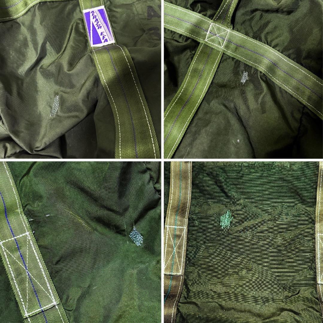 ■フランス軍パラシュートバッグ/ダッフルバッグ・オリーブグリーン美品■