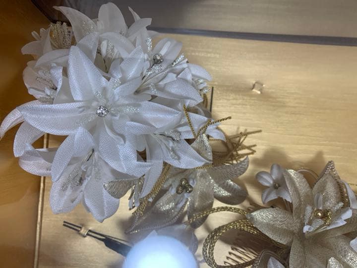 髪飾り　和装　着物　美品