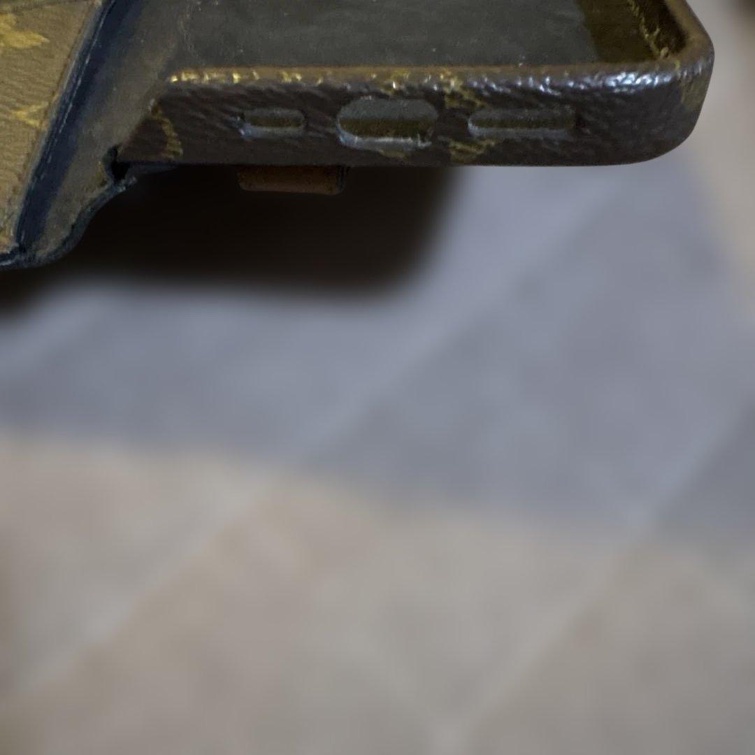 ルイヴィトン iPhone14 Pro フォリオ モノグラム 手帳型ケース特注品