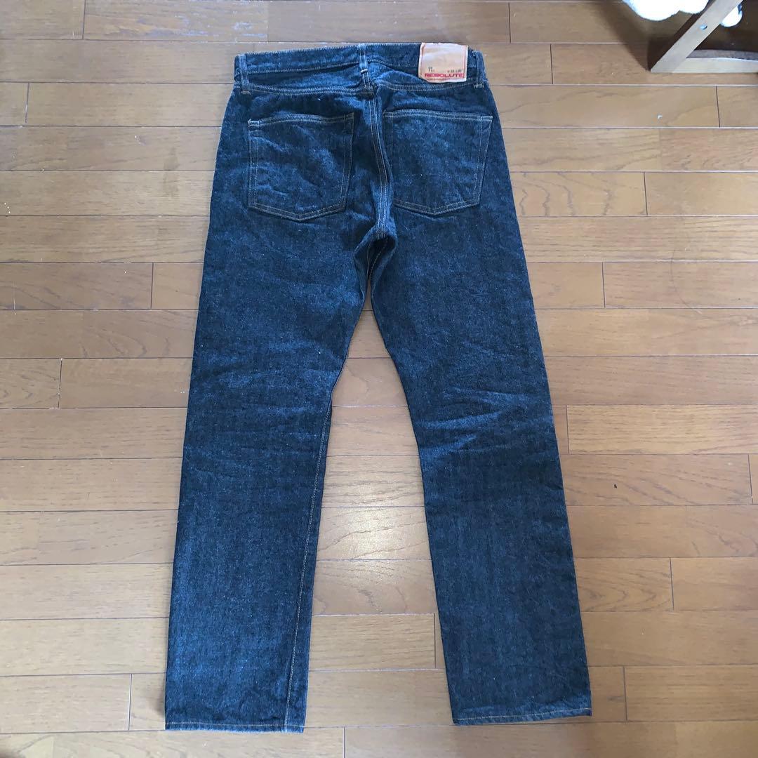 リゾルトゴーストブラックデニム　GB710 W33 W32