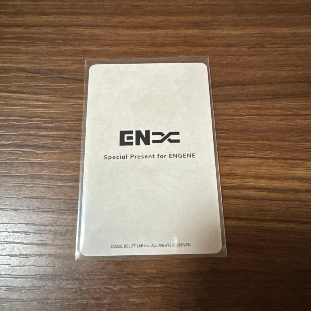 ENHYPEN 2025 アンケート 特典 FCトレカ ジョンウォン