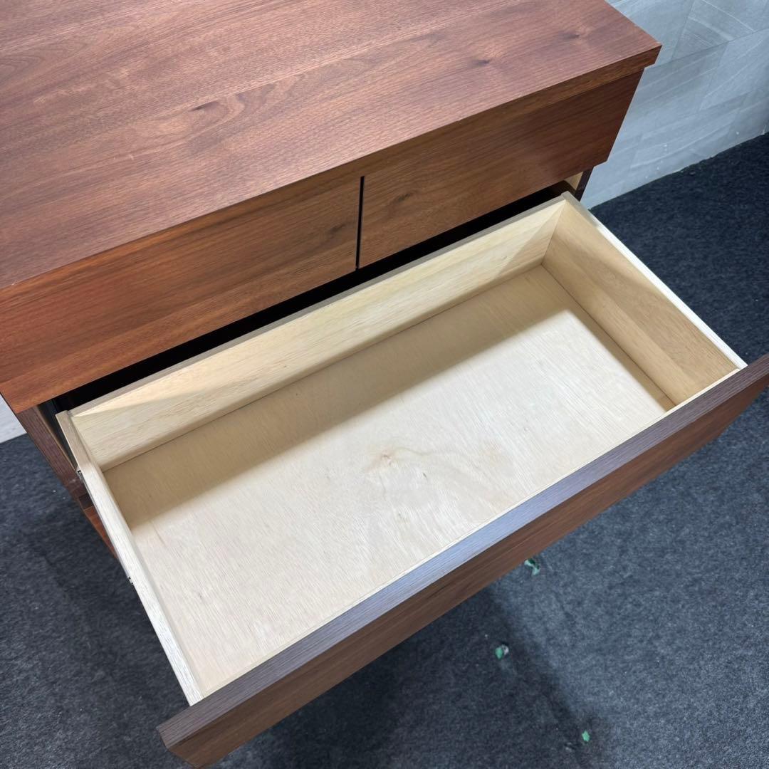 In the Room 5段チェスト ウッド ブラウン 衣類収納 d4083