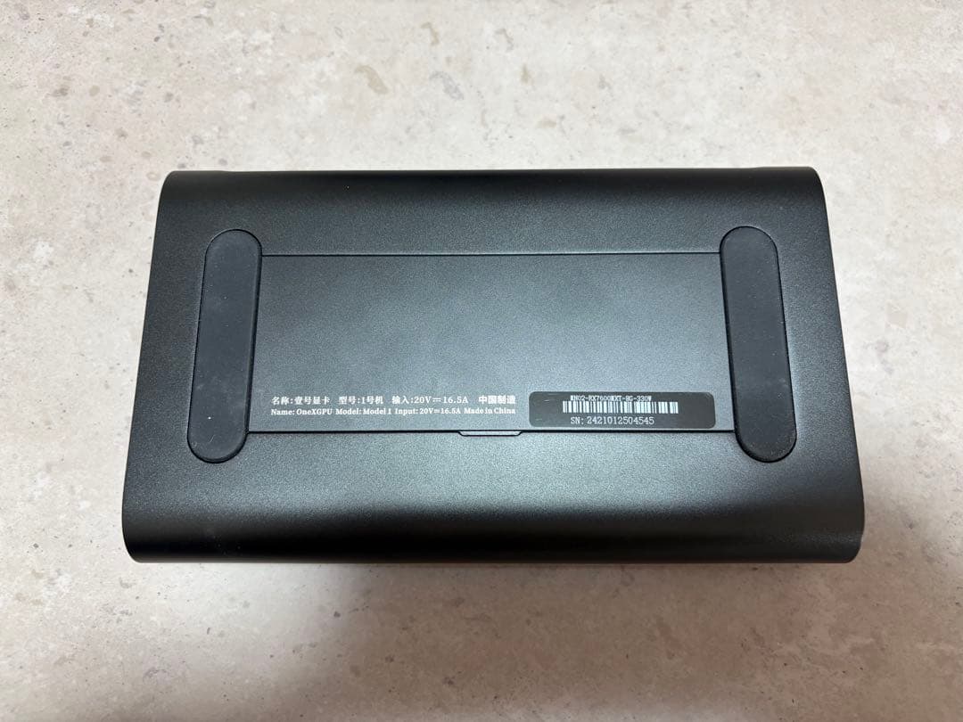 ONEXGPU 外付けGPU eGPU Thunderbolt対応