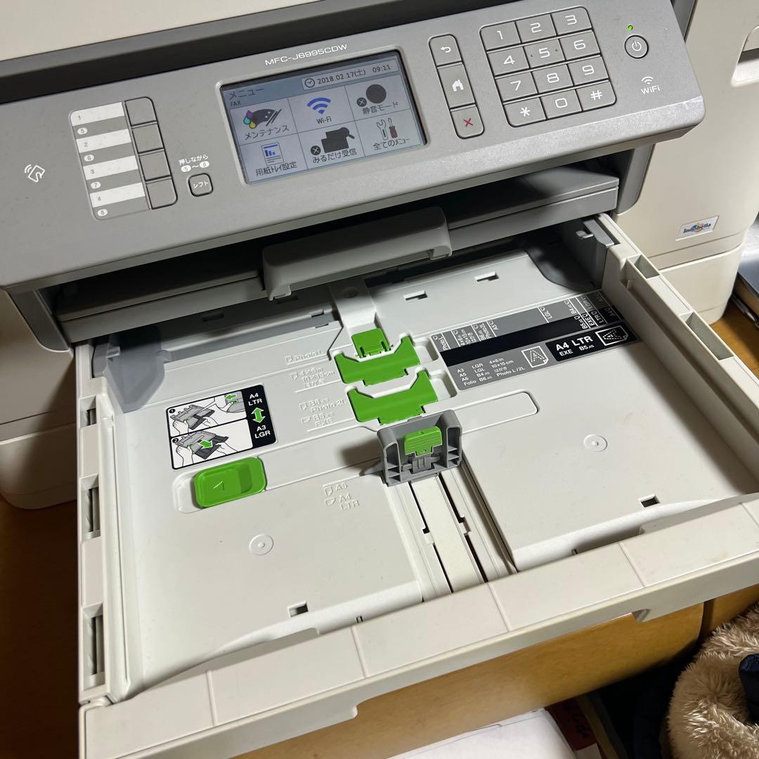 【直接限定】稼動品　brother MFC-J6995CDW プリンター