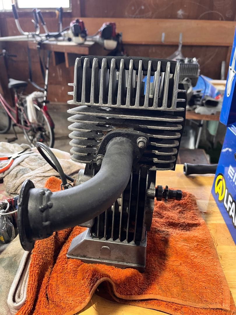 YAMAHA KT100 ダイレクトエンジン　始動確認済み