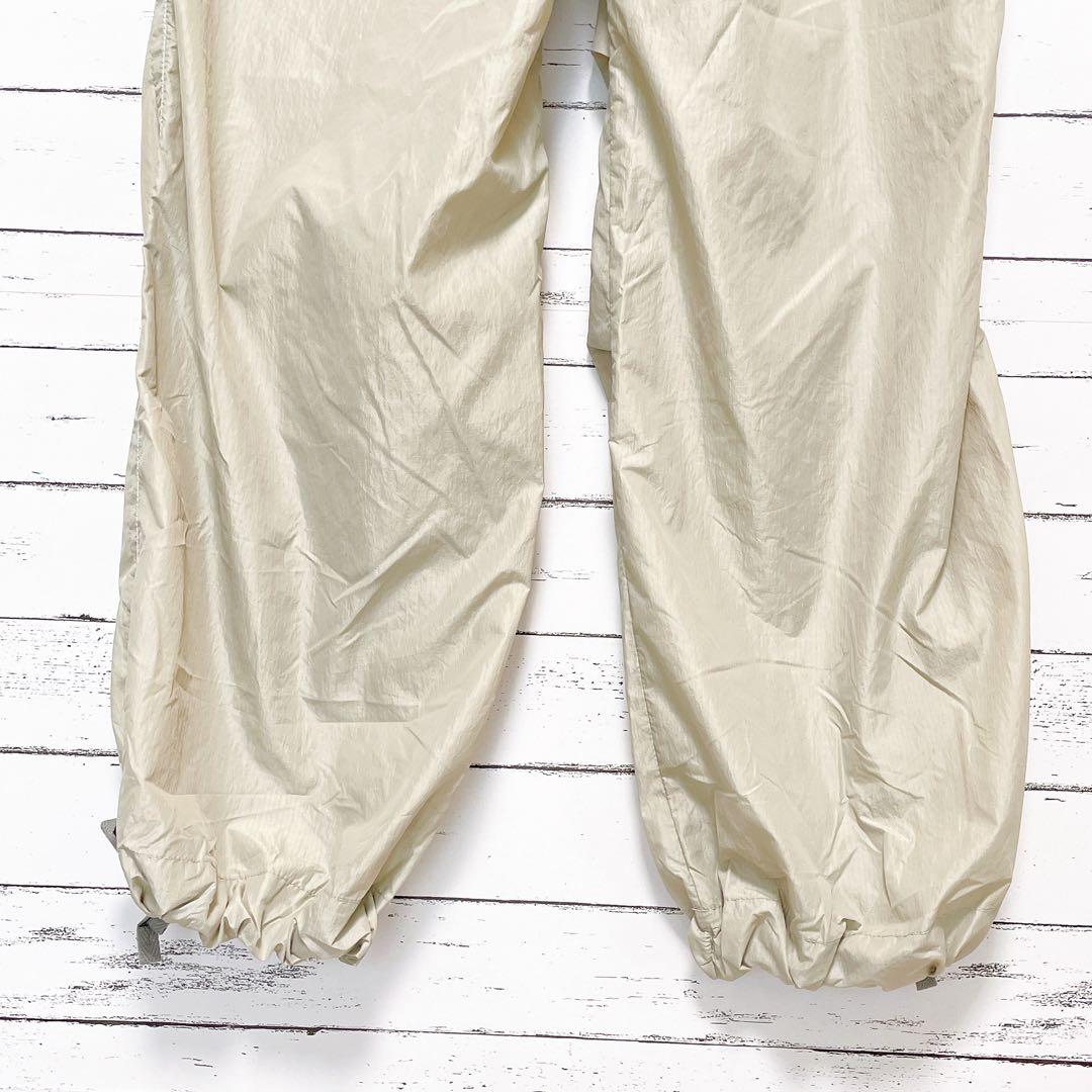 1498【アンドワンダー×ザラ】撥水パンツ ナイロンパンツ ウエストゴム S