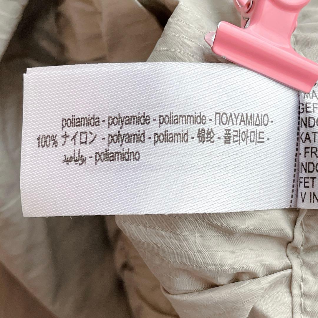 1498【アンドワンダー×ザラ】撥水パンツ ナイロンパンツ ウエストゴム S