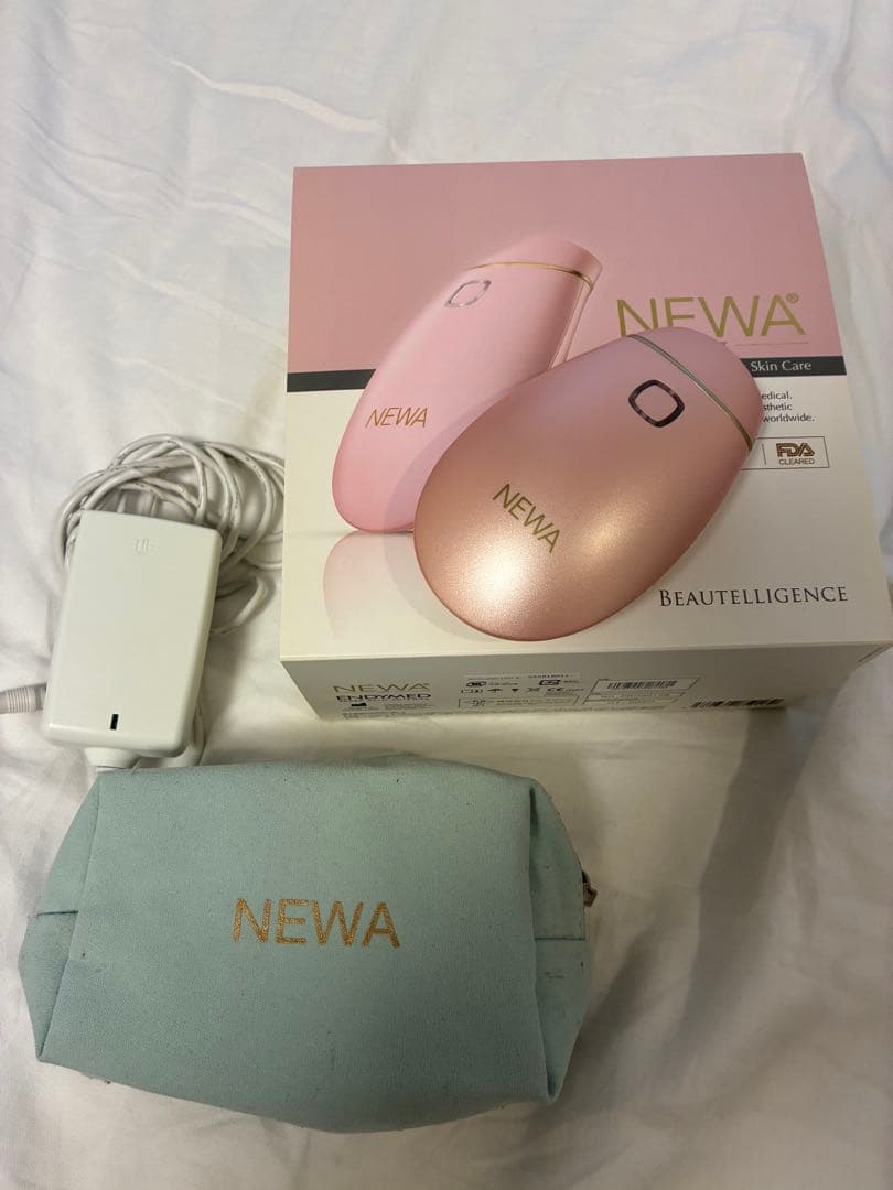 NEWAリフト 美顔器 ピンク 充電器付