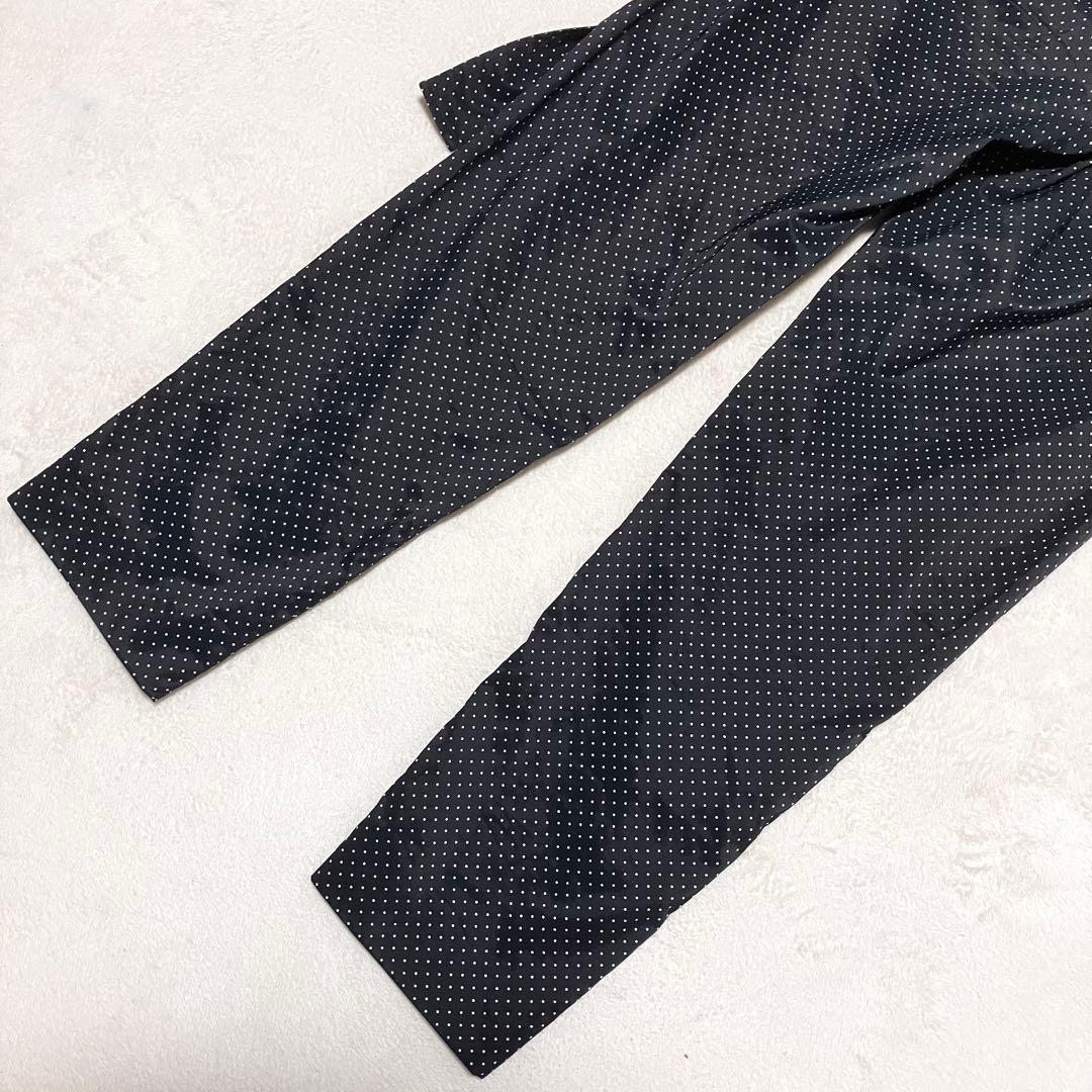 希少✨セリーヌ CELINE フィービー期 ベルト付き ドット パンツ ブラック