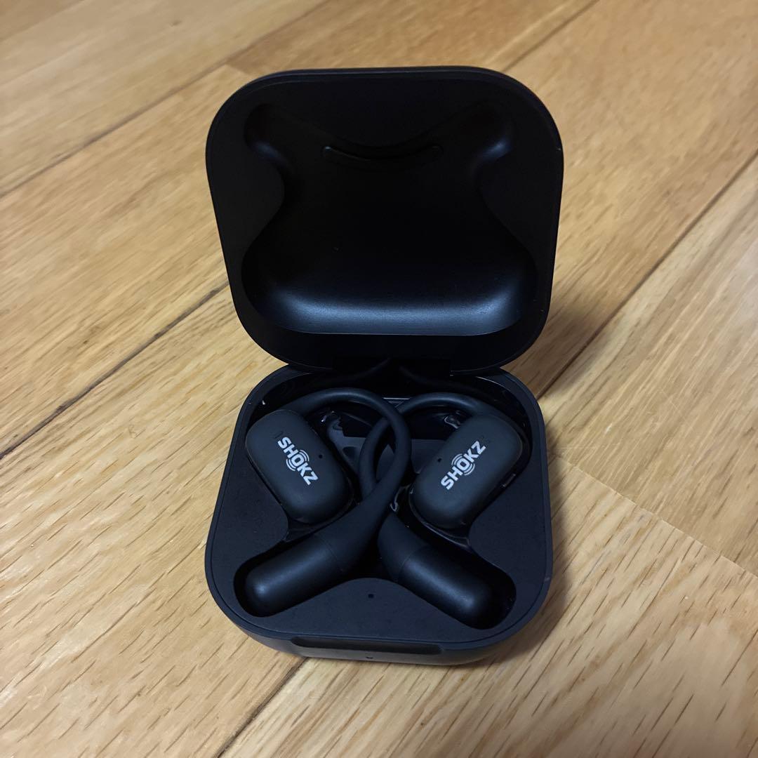 美品｜Shokz OPENFIT オープンフィット 黒ブラック