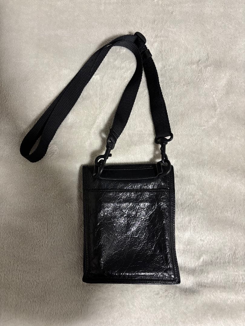 2/5限定価格！！BALENCIAGA ブラックショルダーバッグ！！！