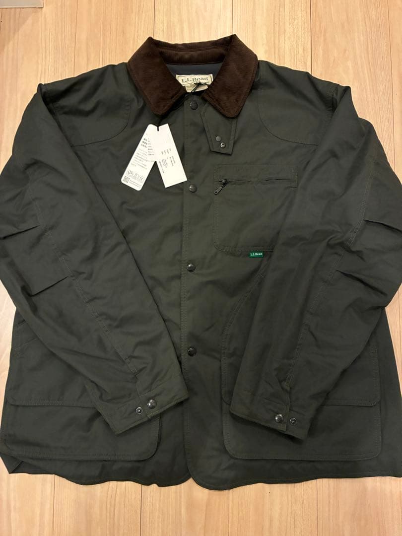 新品　未使用　エルエルビーン　ビーンズ・フィールド・コート　オリーブ　Lサイズ