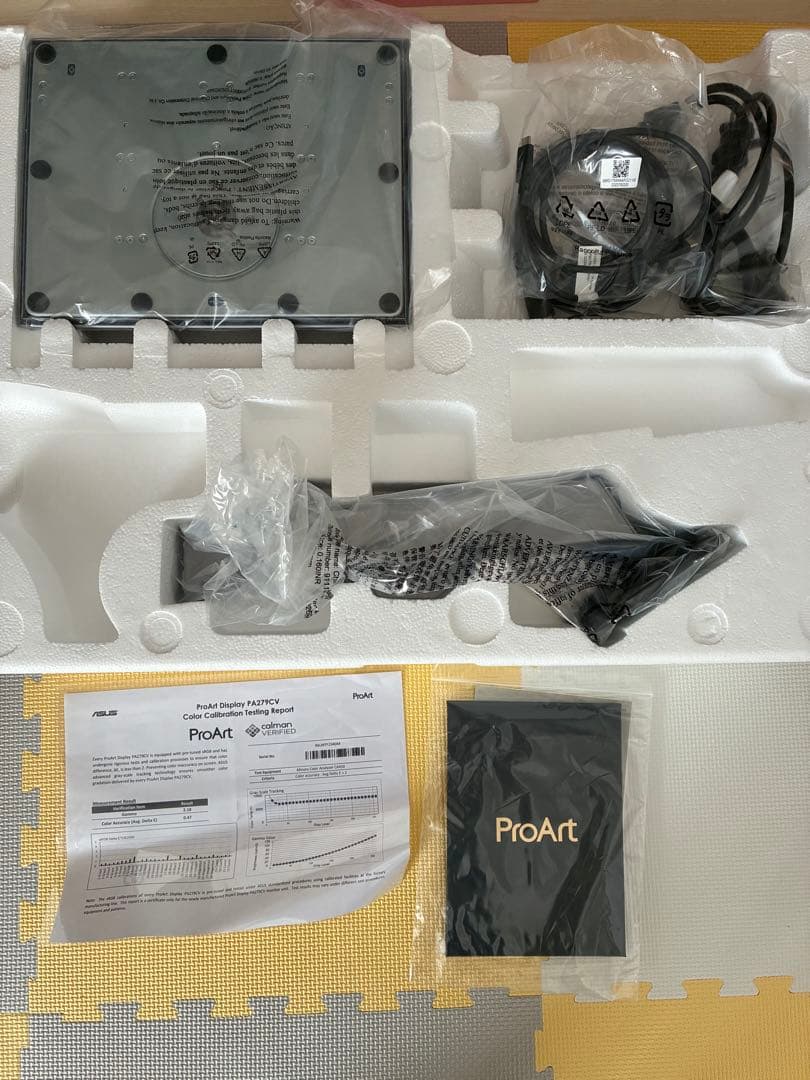 ASUS ProArt PA279CV 27インチ 4K モニター