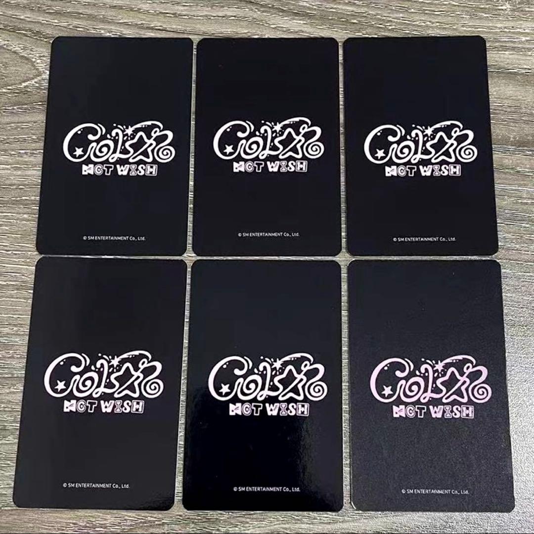 NCT WISH COLOR InterAsia ラキドロ トレカ 6枚セット