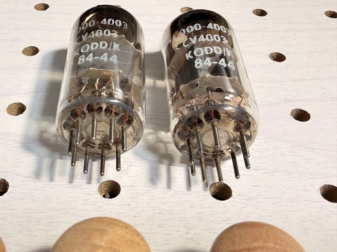 CV4003 KQDD/K 84-44 631 R4F1 真空管 2本