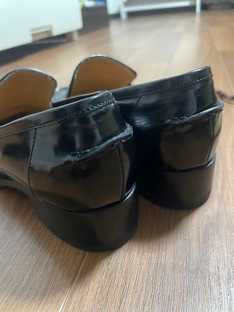 エルメス　ローファー　革靴　ヴィンテージ