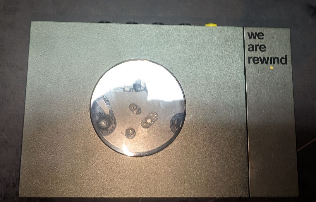 WE-001 カセットテーププレイヤー【ジャンク品】