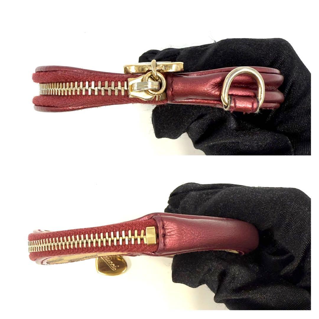 GUCCI グッチ　ハート型ケース　ピンク