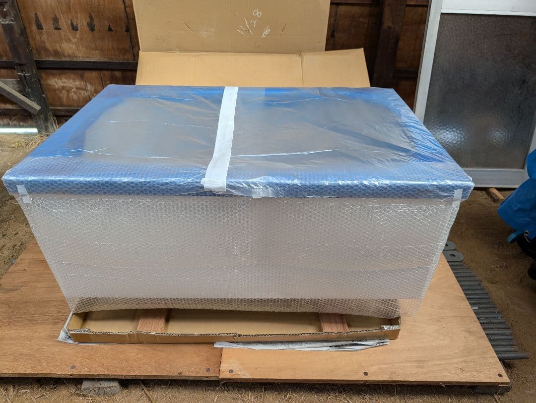 【新品未使用】カラーステンレス浴槽