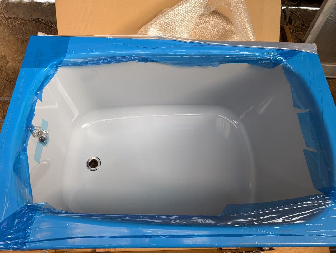 【新品未使用】カラーステンレス浴槽