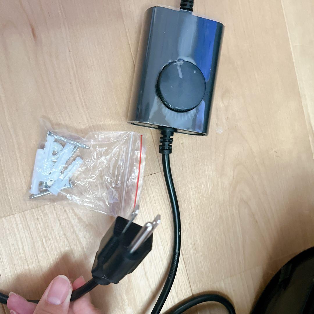 強化型換気扇 250mm 壁付け換気扇 風量調整可能 ダクトファン　ブラック