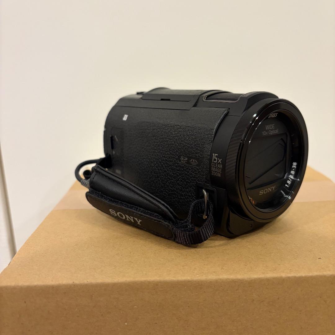 【超美品】SONY FDR-AX30 4K ビデオカメラ 予備バッテリー・SD付