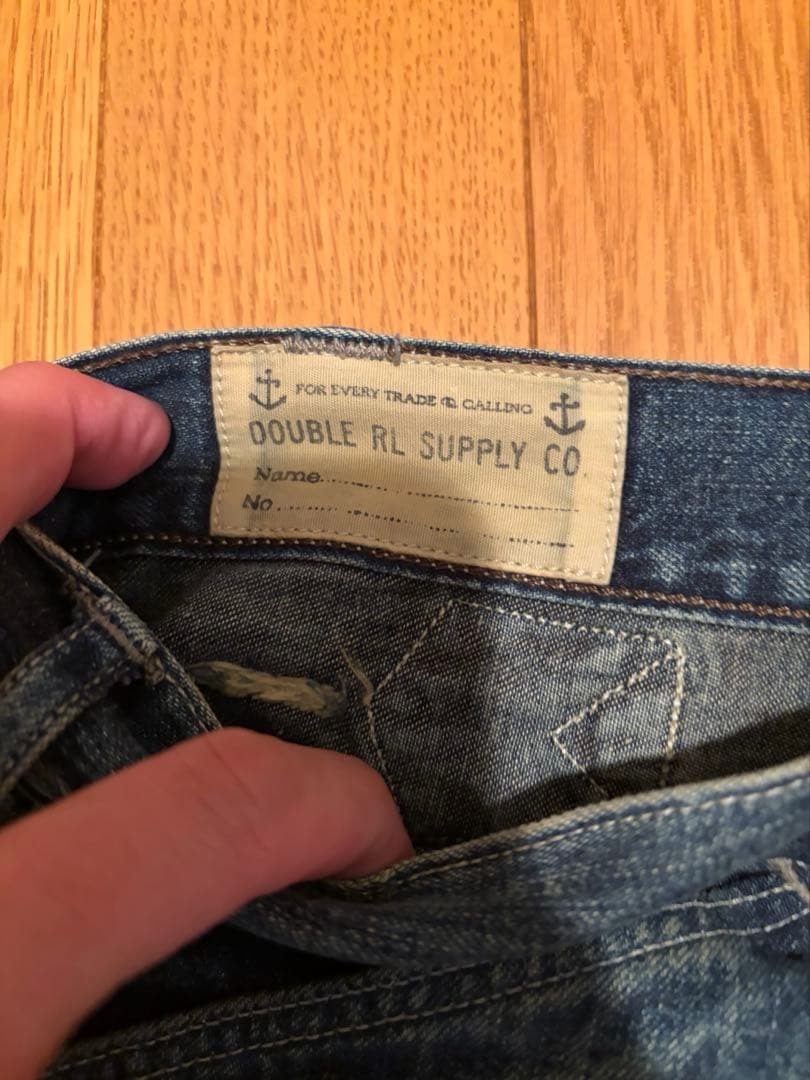 RRL ダブルアールエル　ヴィンテージ加工デニム美品30×30