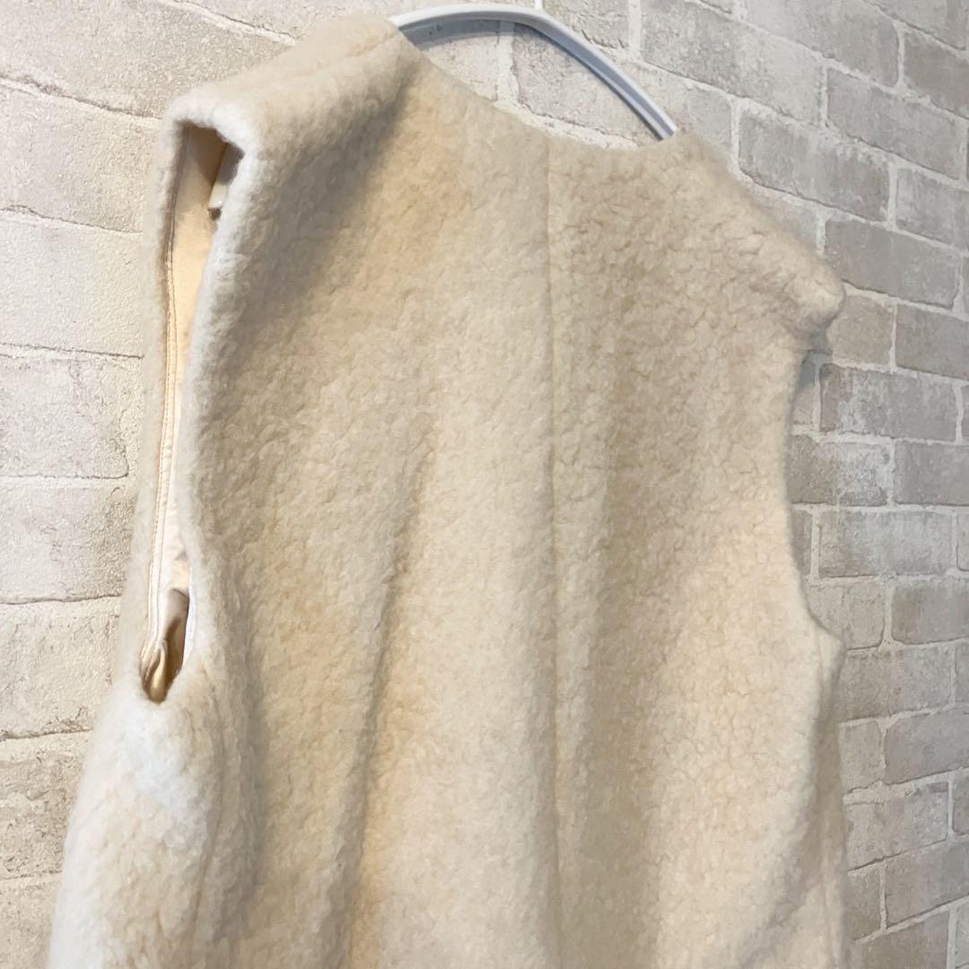 【美品】定価52000 PHOTOCOPIEU カシミヤ100%ジレ　ベスト