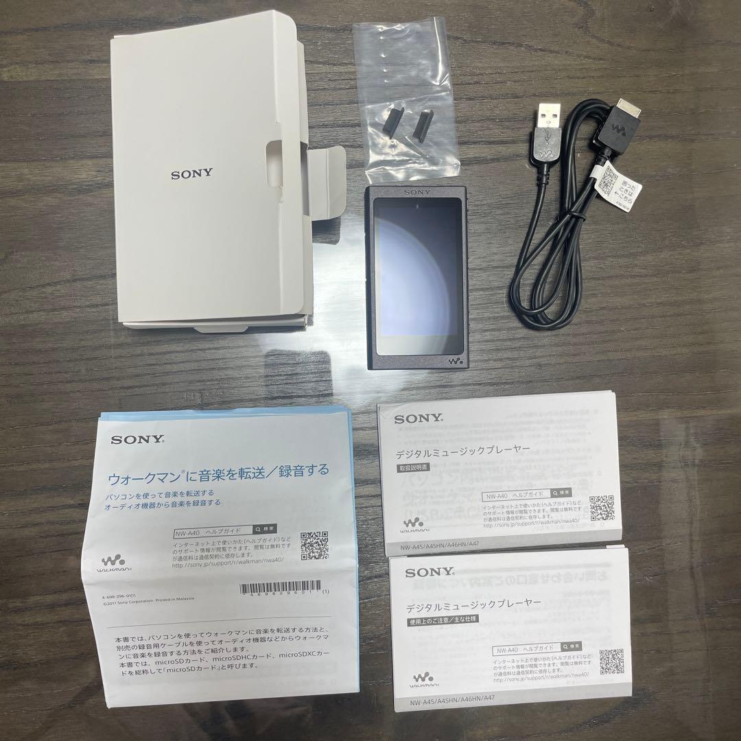 ポータブルプレーヤー SONY WALKMAN NW-A45