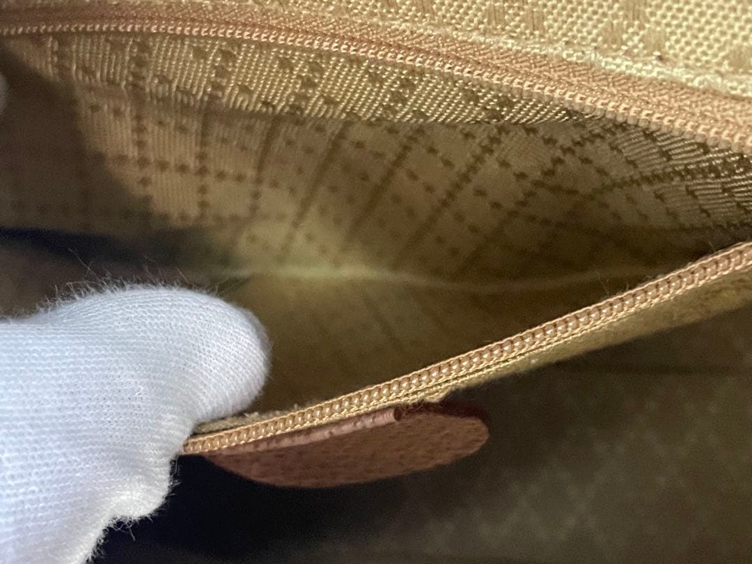 GUCCI グッチ　バンブー　スエード　ブラウン　ショルダー　バンド　2way