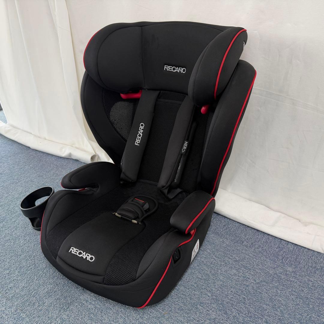 RECARO チャイルドシート ブラック/レッド