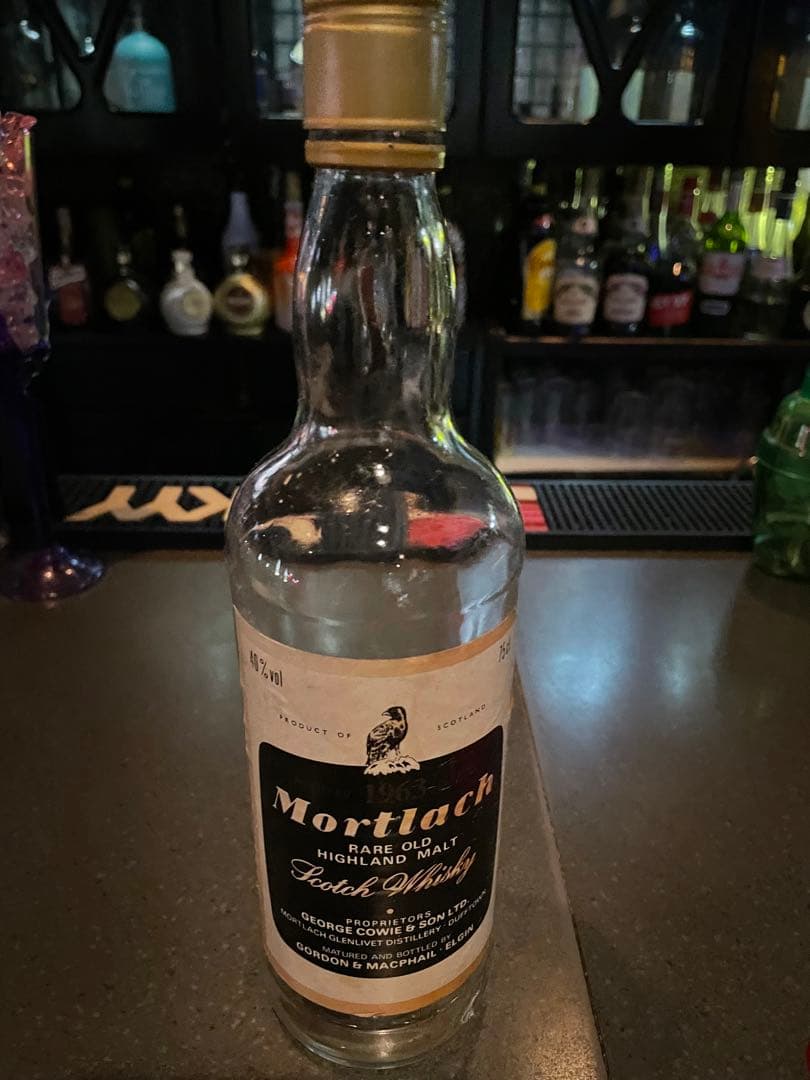 空き瓶 モートラック ゴードンandマクファイル1963